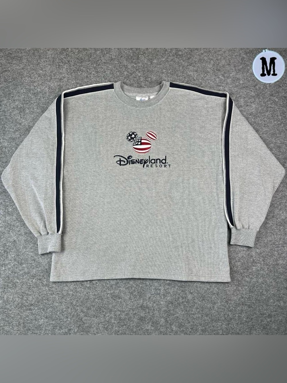 Vintage Y2K Disneyland Resort Oversized Crewneck Sweatshirt